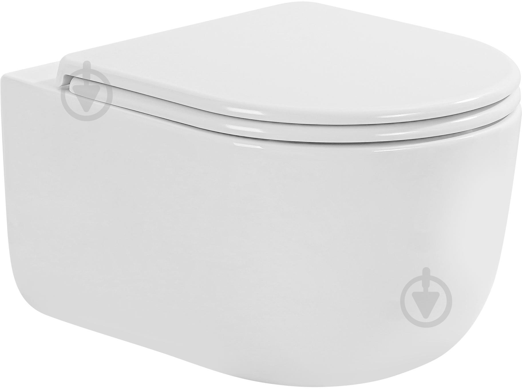 Унітаз підвісний EGO STYLE NEW TORNADO сидіння Duroplast SLIM soft-close - фото 1 Унітаз підвісний EGO STYLE NEW TORNADO сидіння Duroplast SLIM soft-close - фото 1