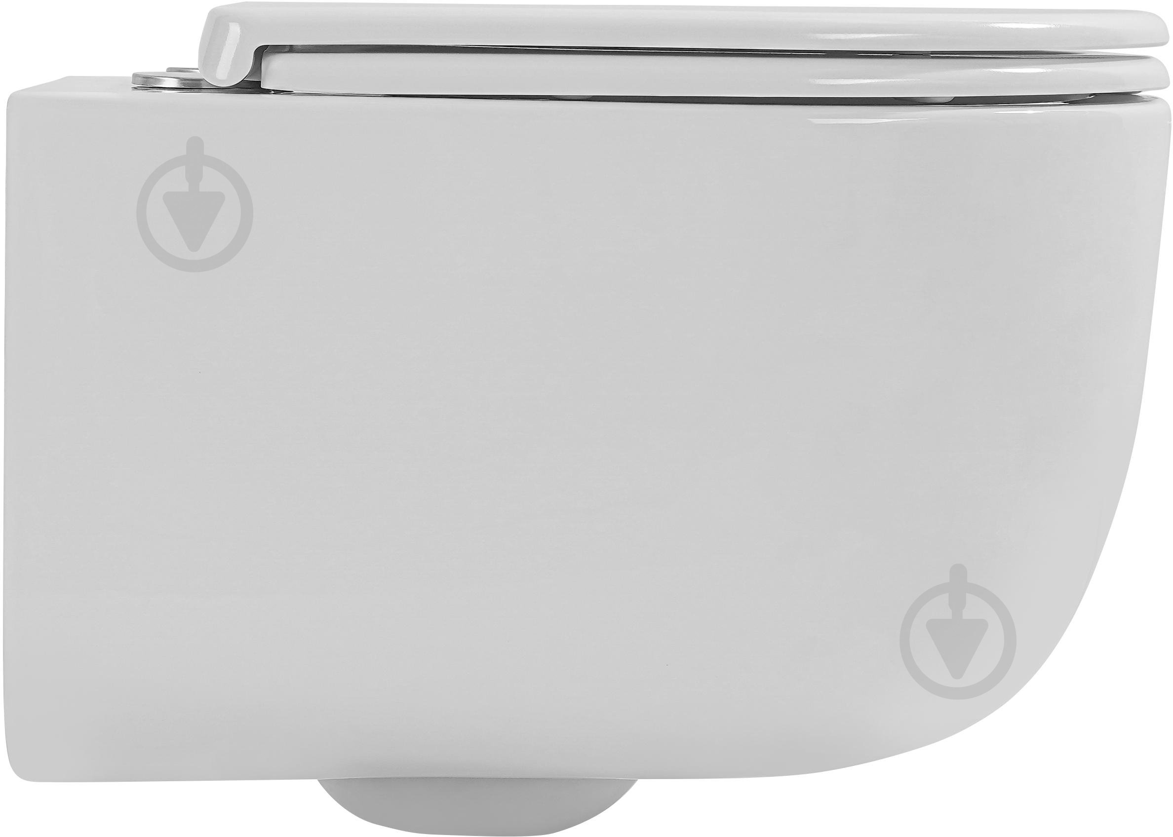 Унітаз підвісний EGO STYLE NEW TORNADO сидіння Duroplast SLIM soft-close - фото 2 Унітаз підвісний EGO STYLE NEW TORNADO сидіння Duroplast SLIM soft-close - фото 2