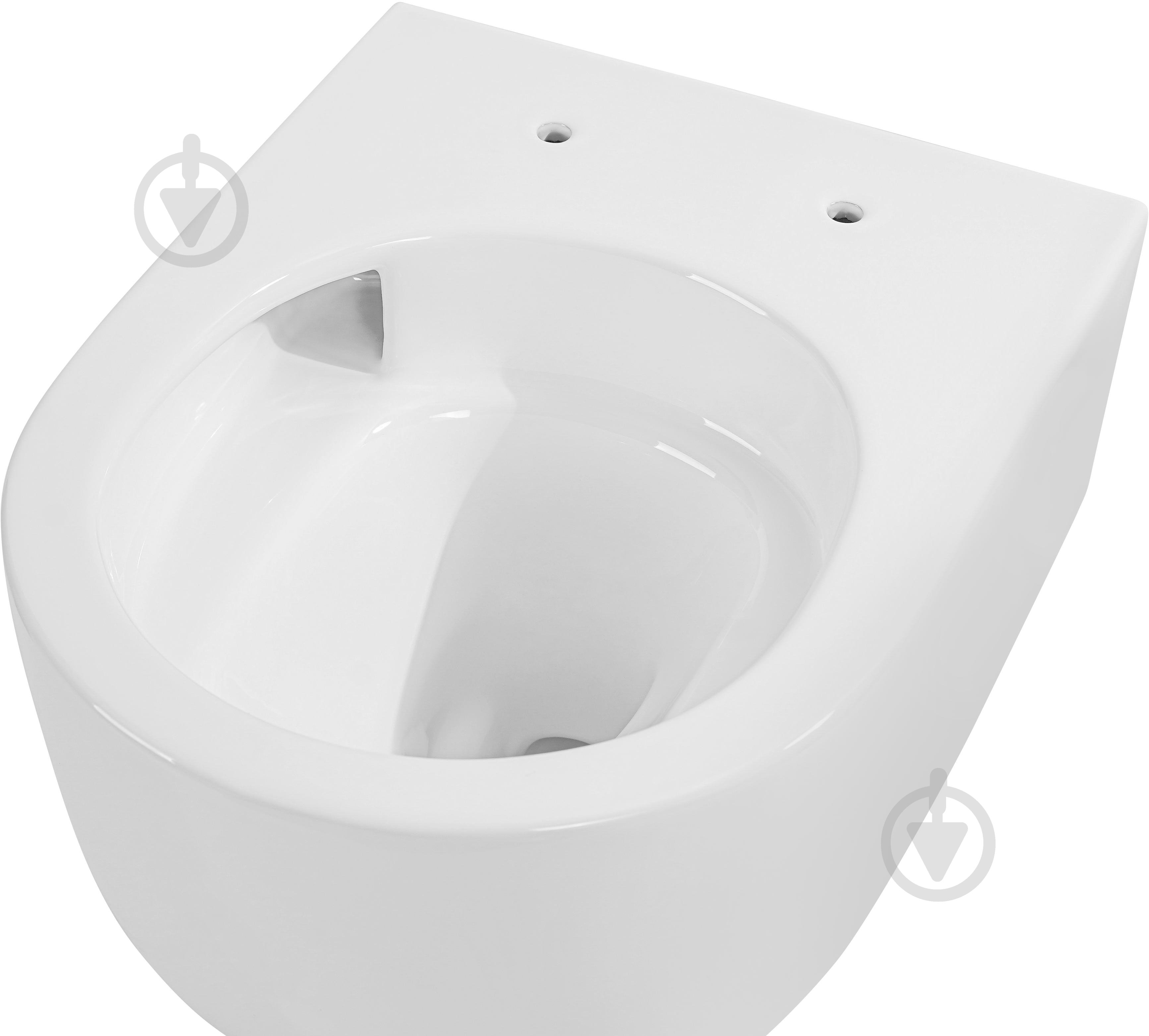 Унітаз підвісний EGO STYLE NEW TORNADO сидіння Duroplast SLIM soft-close - фото 3 Унітаз підвісний EGO STYLE NEW TORNADO сидіння Duroplast SLIM soft-close - фото 3