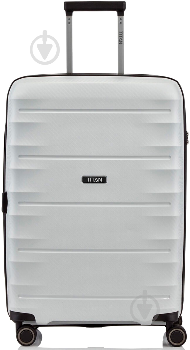 Чемодан Titan M 67 70 л белый Highlight - фото 2 Чемодан Titan M 67 70 л белый Highlight - фото 2