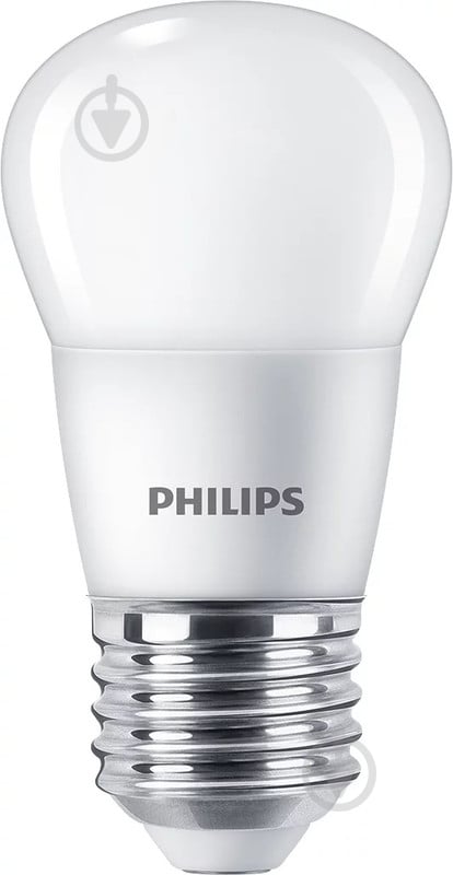 Лампа світлодіодна Philips 4,9 Вт P45 E27 220 В 929003540655 - фото 1