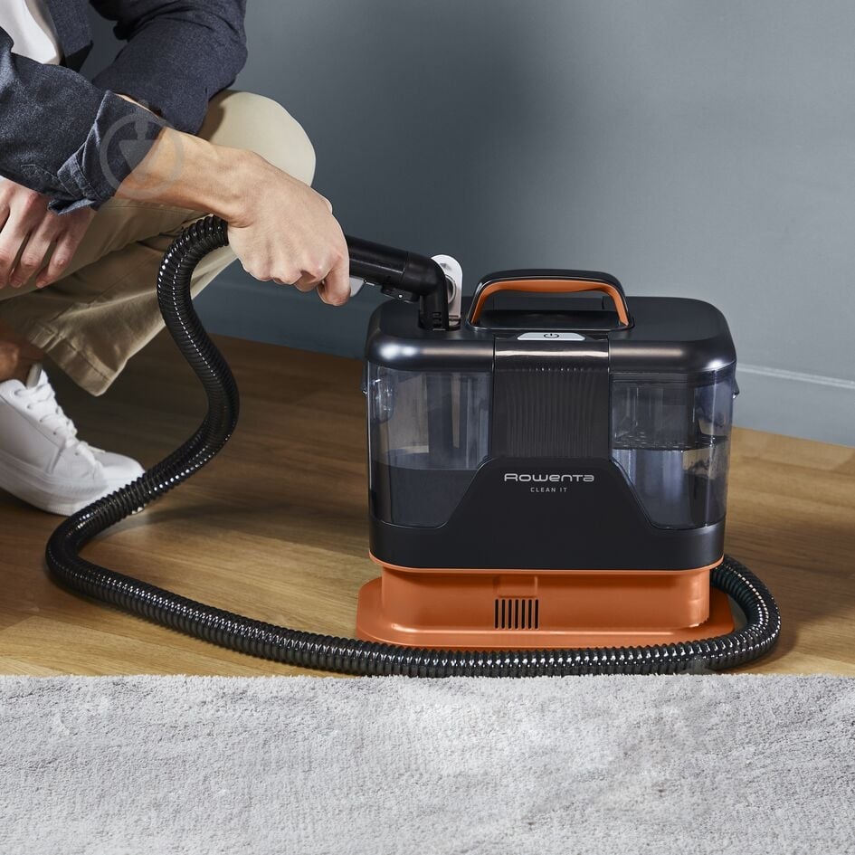 Моющий пылесос-пятновыводитель Rowenta Clean It IN5011F0 black - фото 10