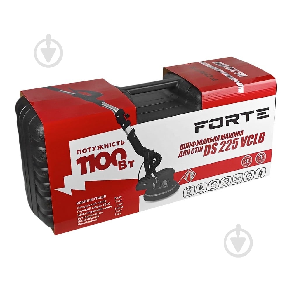 Шліфмашина для стін Forte DS-225-VCLВ - фото 13