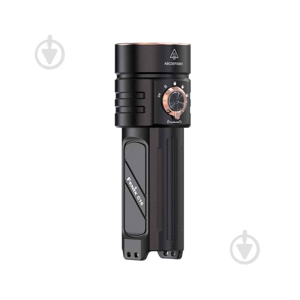 Фонарь ручной Fenix Light 6000 Lm черный C16 - фото 3