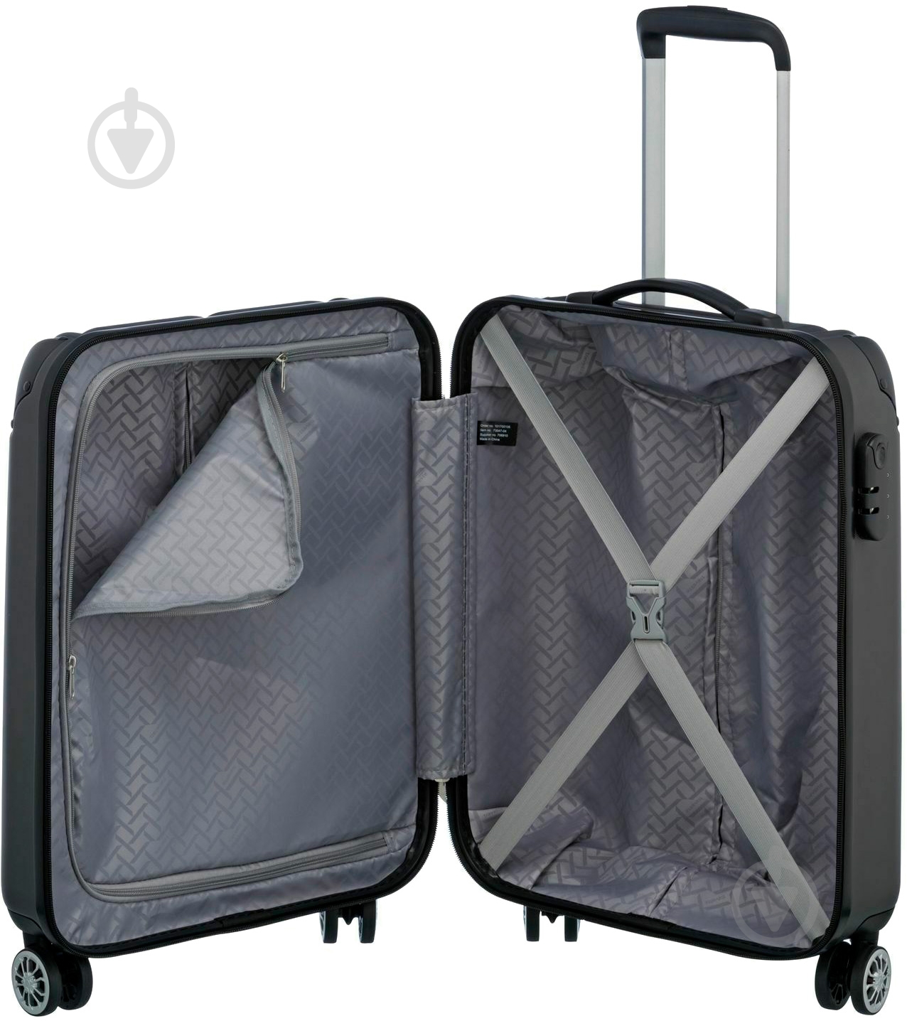 Чемодан Travelite S 55 40 л серый CITY - фото 6