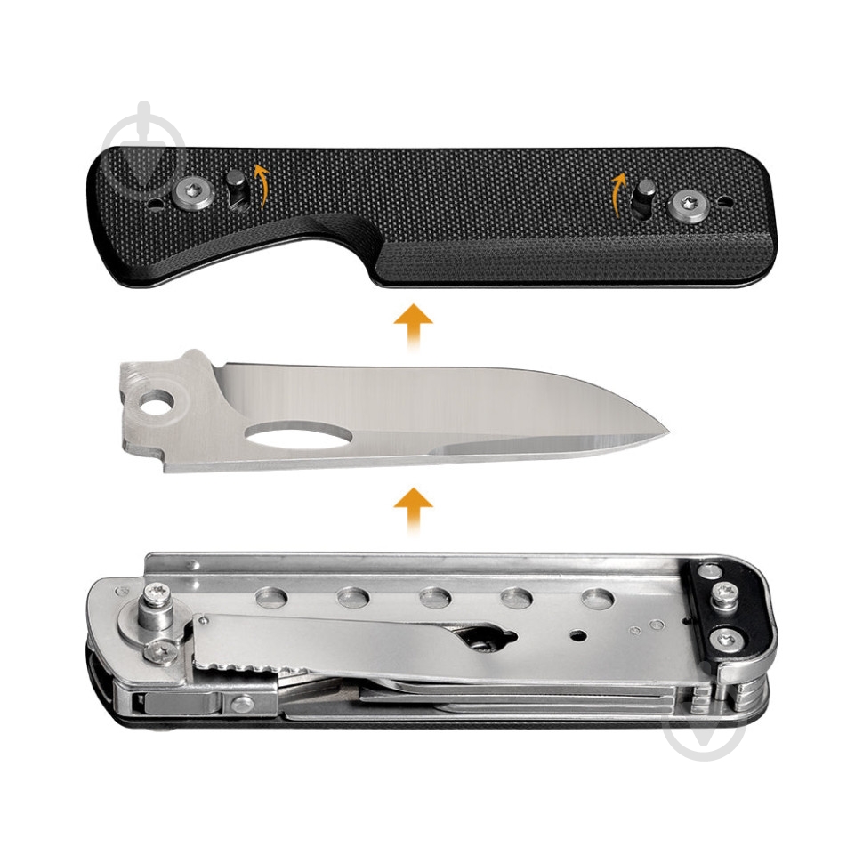 Мультитул Roxon Flex S505G, черный (14 в 1) S505GNoir - фото 6