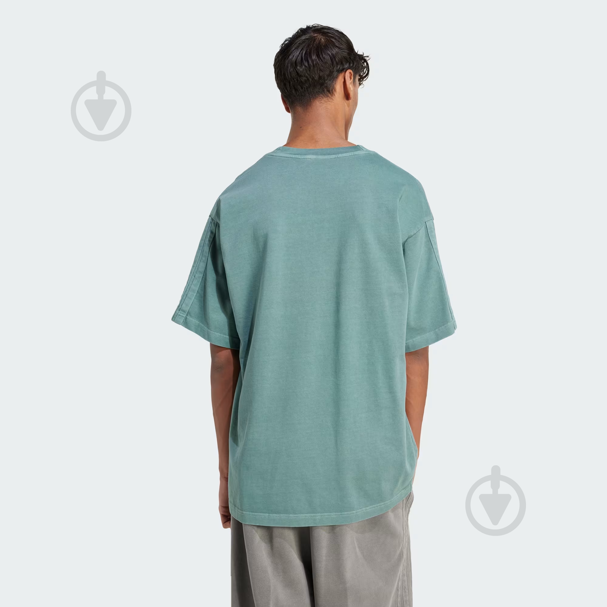 Футболка Adidas M A SZN W T JN0610 р.S зеленый - фото 2 Футболка Adidas M A SZN W T JN0610 р.S зеленый - фото 2