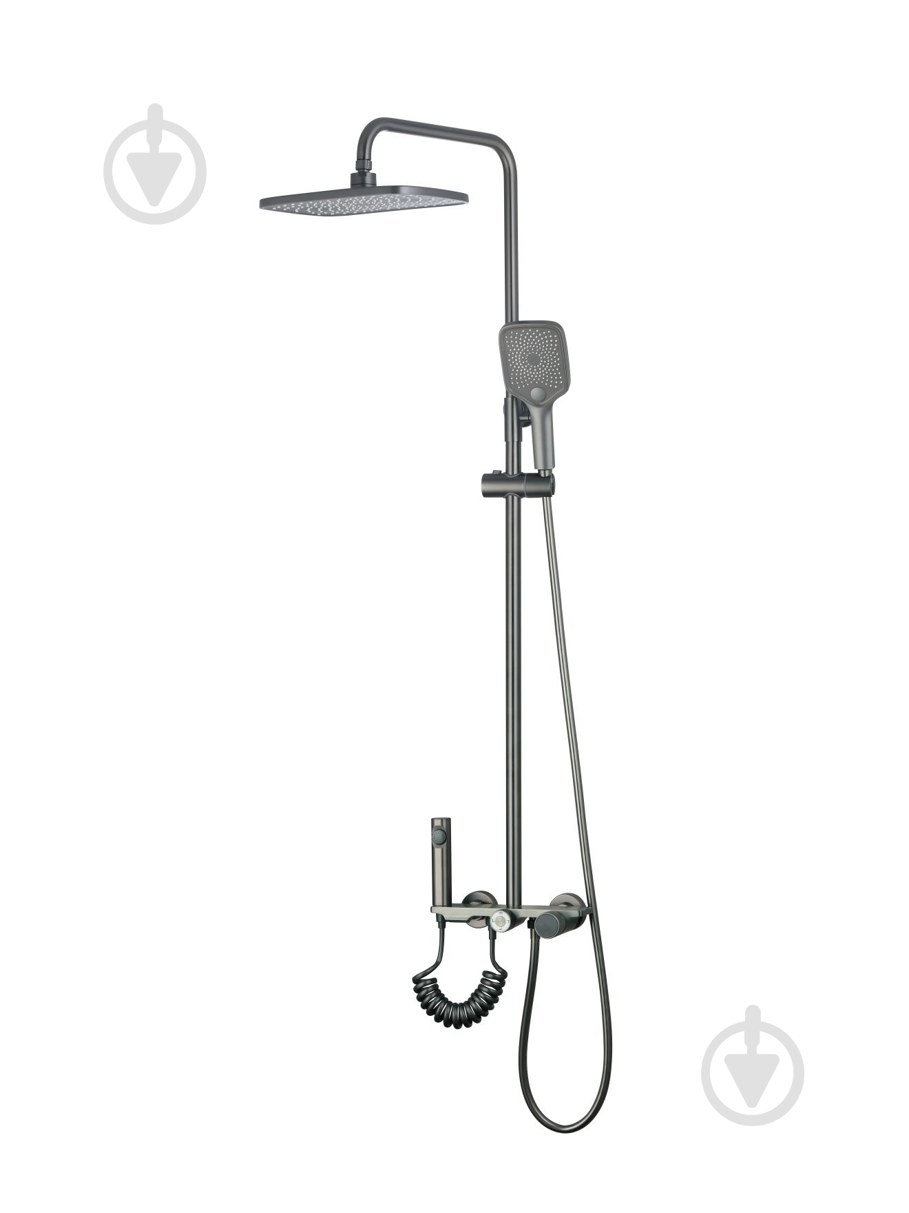 Душевая система Aqua Rodos Woda 02 Gun Metal - фото 1 Душевая система Aqua Rodos Woda 02 Gun Metal - фото 1