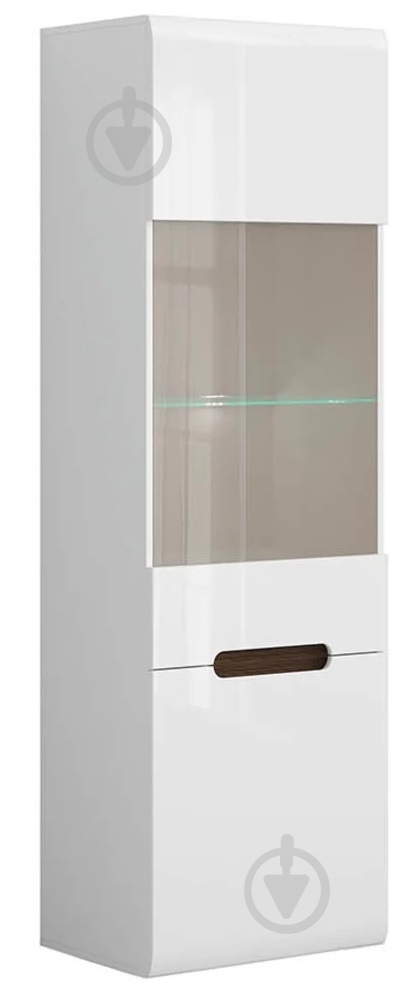 Вітрина BRW AZTECA TRIO 1W1д 1930х600х410 мм білий глянець / (S504-REG1W1D/19/6-BI/BIP) - фото 2
