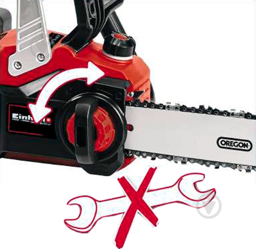 Пила цепная аккумуляторная Einhell GE-LC 36/35 Li - Solo 4501780 - фото 19