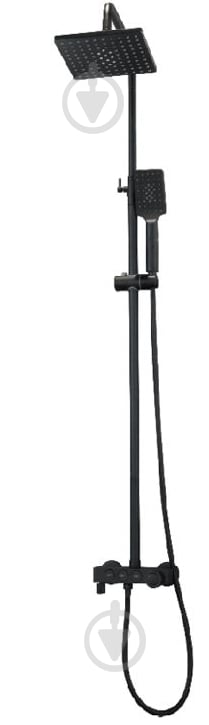 Душевая система Aqua Rodos Gessie Black Matte - фото 1