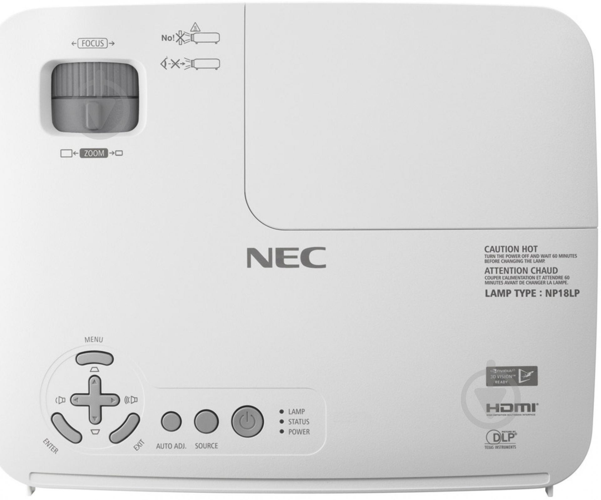 Проектор NEC V311X (60003637) - фото 2 Проектор NEC V311X (60003637) - фото 2