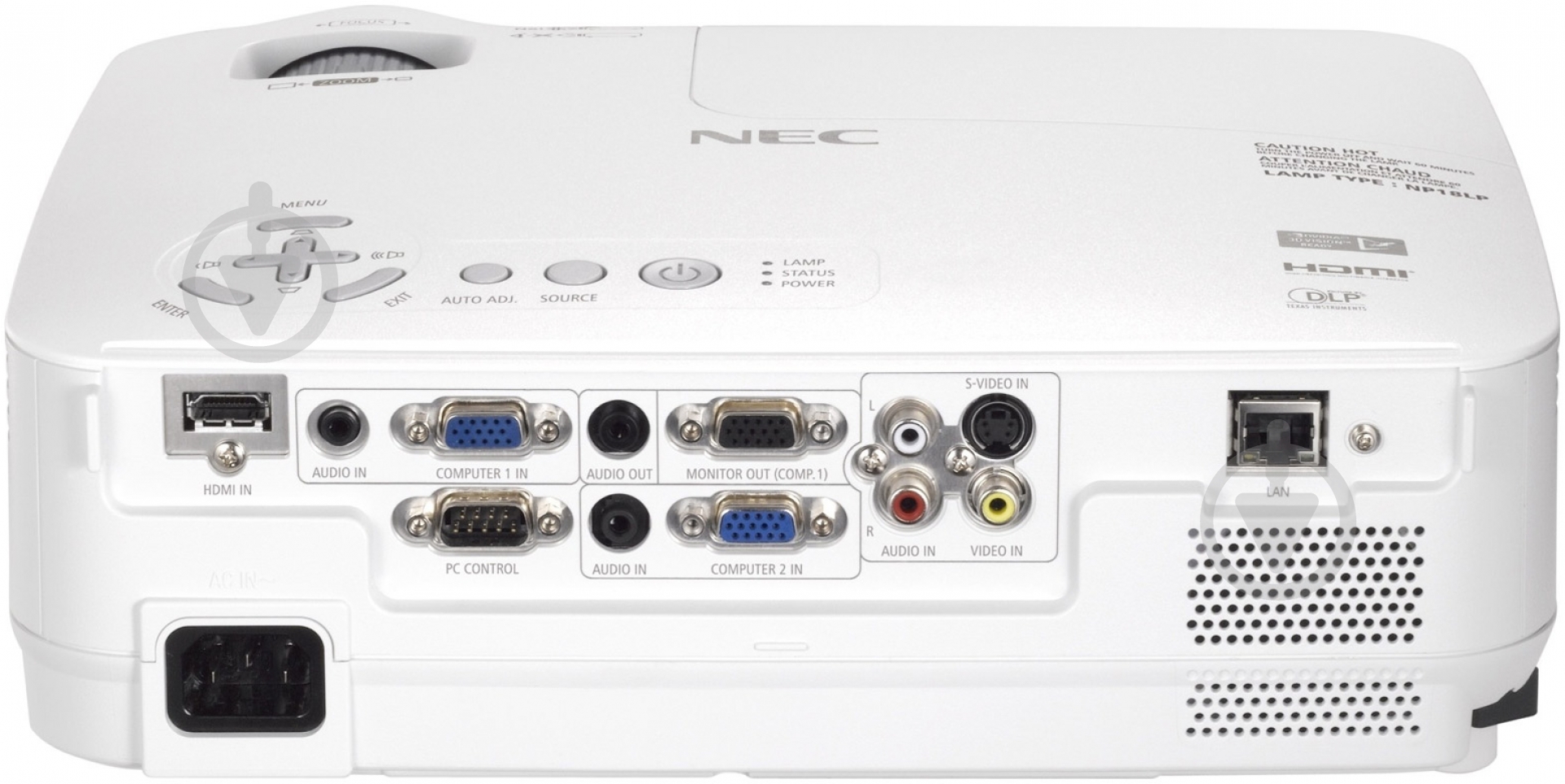 Проектор NEC V311X (60003637) - фото 3 Проектор NEC V311X (60003637) - фото 3