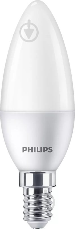 Лампа светодиодная Philips 6 Вт B35 E14 220 В 929002970883 - фото 1 Лампа светодиодная Philips 6 Вт B35 E14 220 В 929002970883 - фото 1