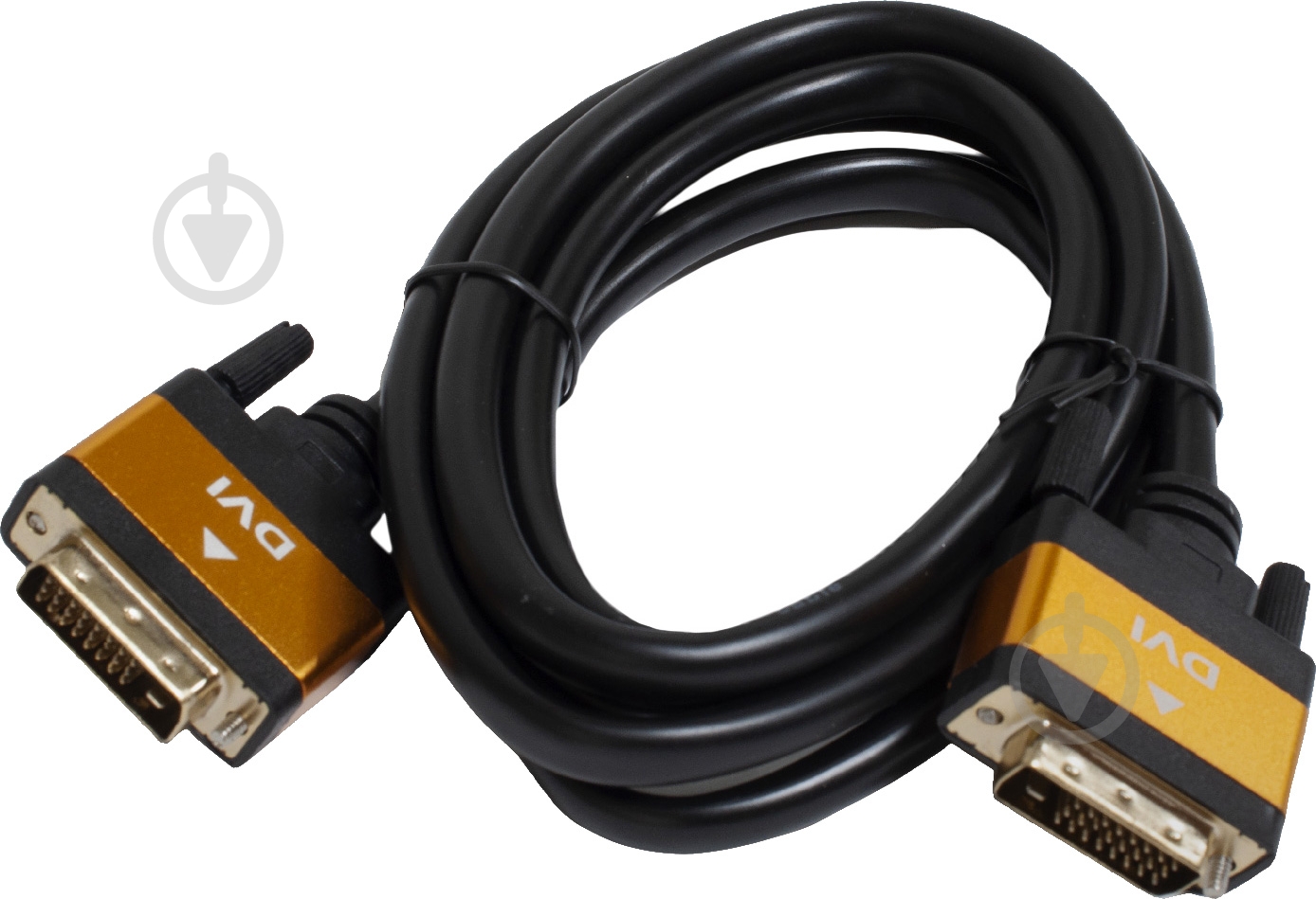 Кабель мультимедийный Patron DVI - DVI 24+1 male-male 30 AWG PN-MUL-DVI-DVI-1 1 м черный (CAB-PN-MUL-DVI-DVI-1) - фото 1 Кабель мультимедийный Patron DVI - DVI 24+1 male-male 30 AWG PN-MUL-DVI-DVI-1 1 м черный (CAB-PN-MUL-DVI-DVI-1) - фото 1