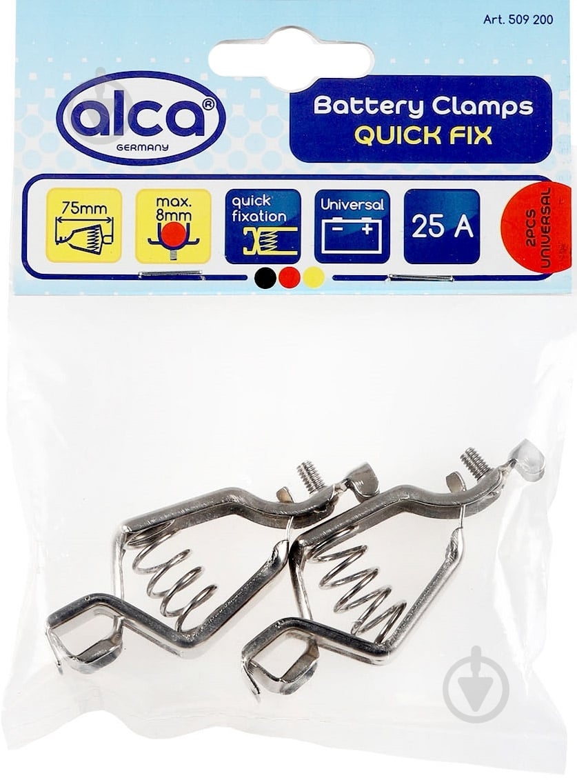 Клеммы для аккумулятора Alca Quick fix 25А 2 шт. - фото 2