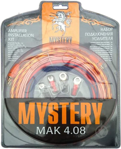 Набор для подключения усилителя Mystery MAK 4.08 - фото 1 Набор для подключения усилителя Mystery MAK 4.08 - фото 1