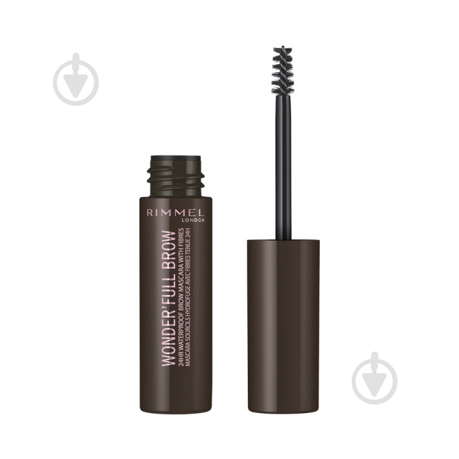 Тушь для бровей Rimmel London 002 medium 4,5 мл - фото 2 Тушь для бровей Rimmel London 002 medium 4,5 мл - фото 2
