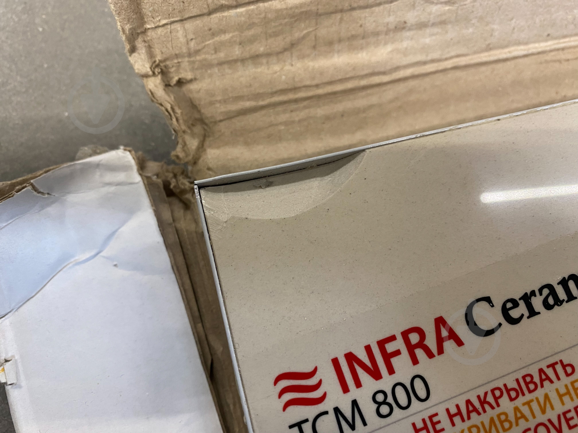 УЦЕНКА! Панель керамическая отопительная Teploceramic TCM 800 beige (УЦ №167) - фото 4 УЦЕНКА! Панель керамическая отопительная Teploceramic TCM 800 beige (УЦ №167) - фото 4