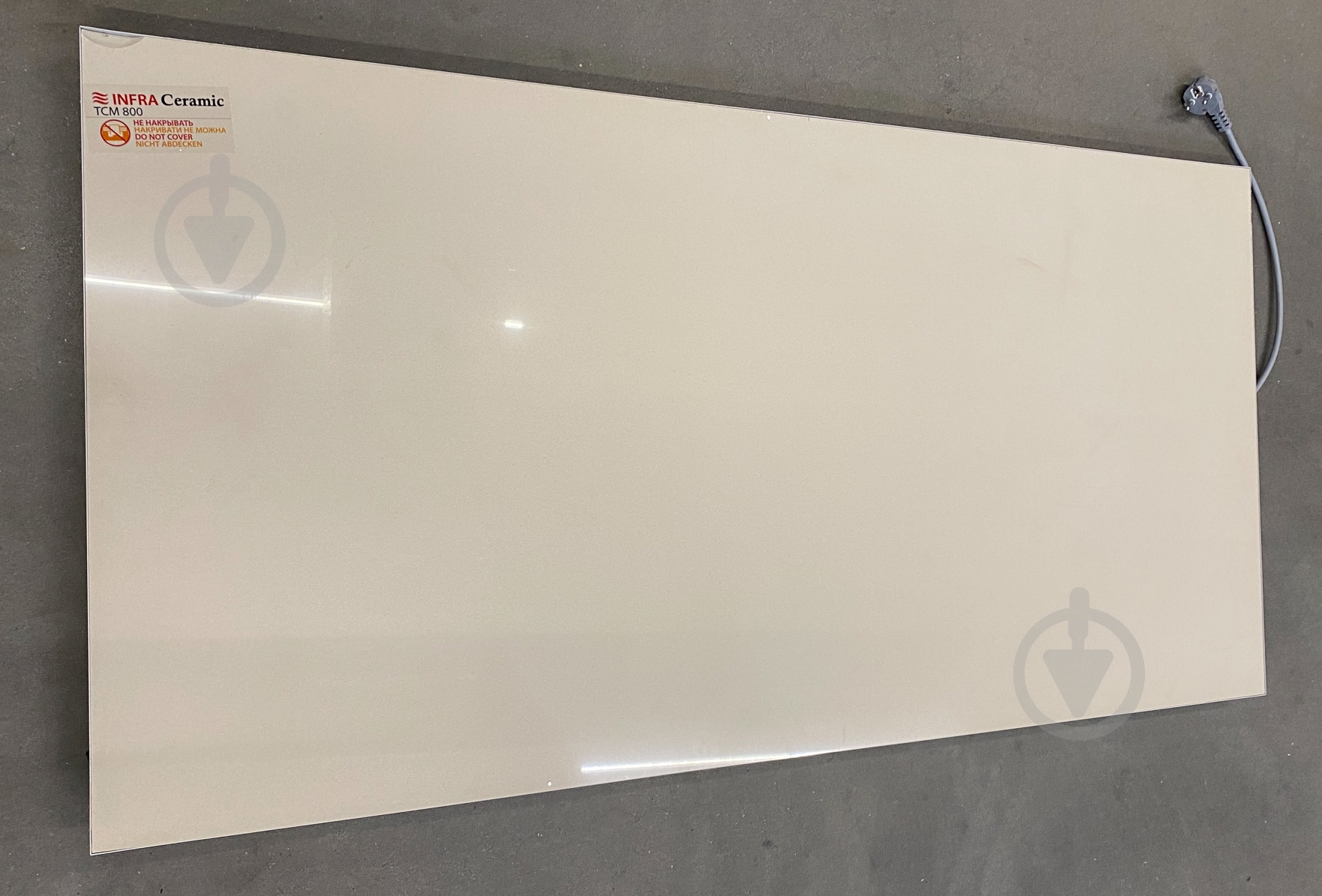 УЦЕНКА! Панель керамическая отопительная Teploceramic TCM 800 beige (УЦ №167) - фото 5 УЦЕНКА! Панель керамическая отопительная Teploceramic TCM 800 beige (УЦ №167) - фото 5