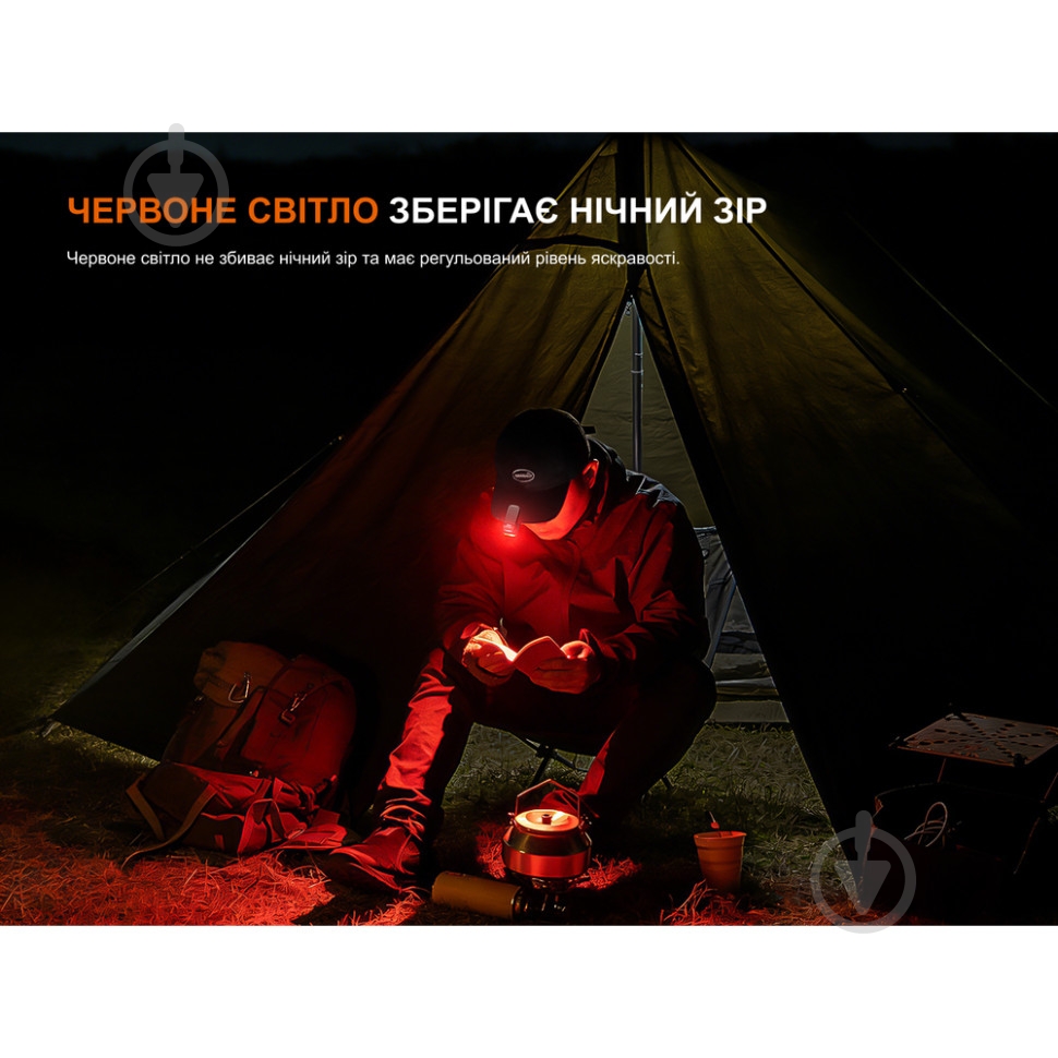Фонарь Fenix Light 300 Lm черный E04RW - фото 9
