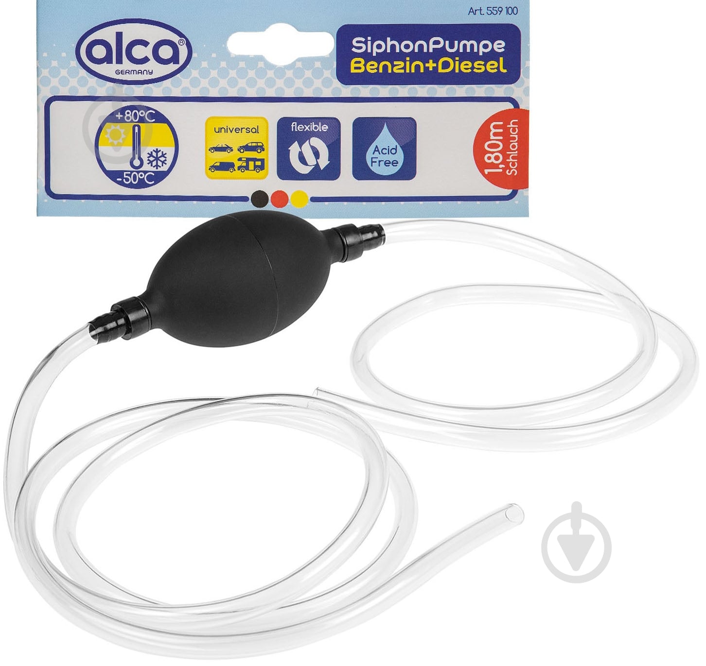 Насос ручний Alca сіфонний Hand Siphon Pumpe - фото 1