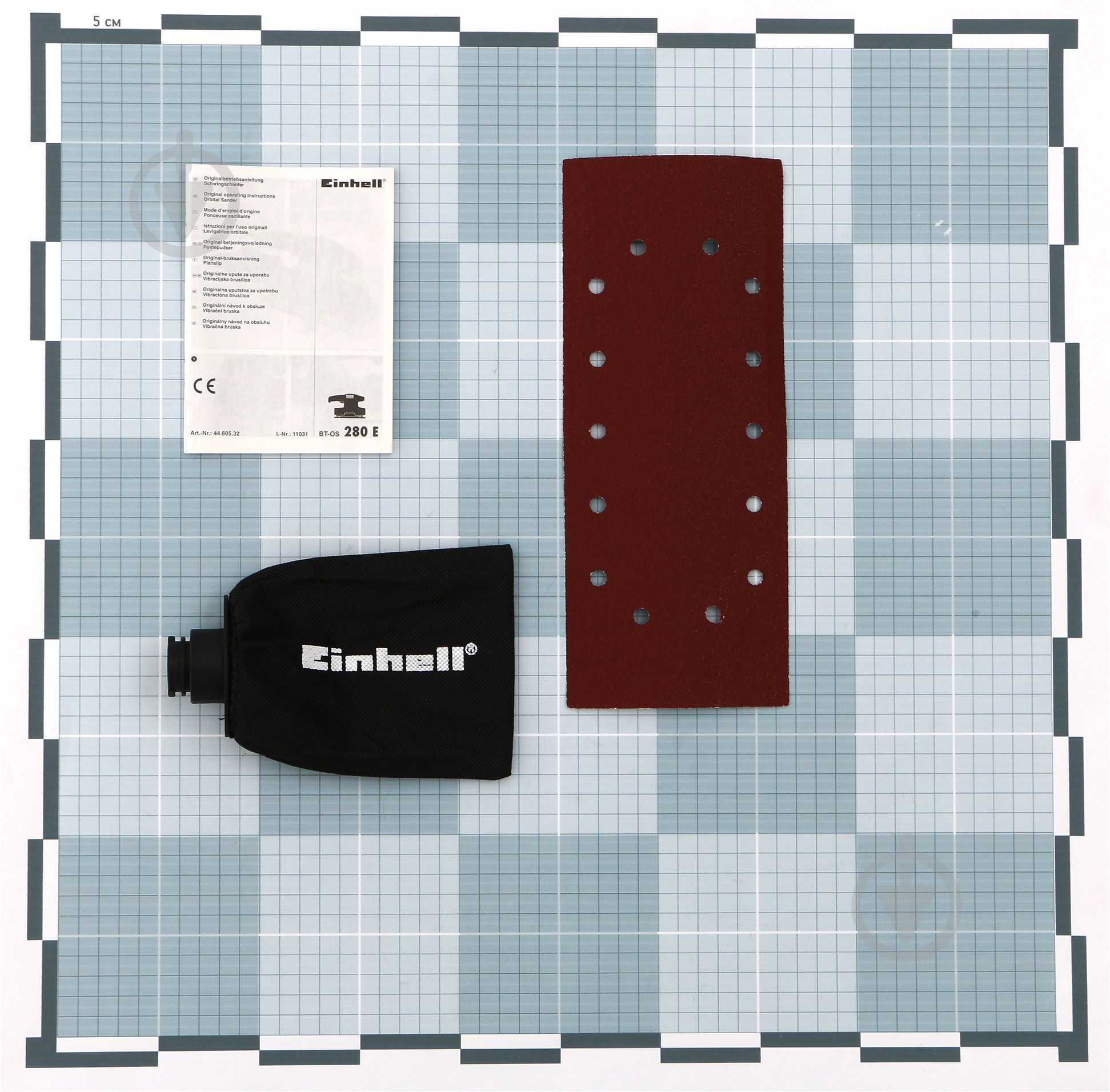 Вибрационная шлифмашина Einhell 4460532 - фото 5 Вибрационная шлифмашина Einhell 4460532 - фото 5