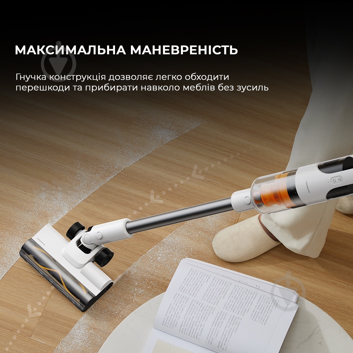 Пылесос аккумуляторный Deerma T10W (DEM-T10W) white - фото 14