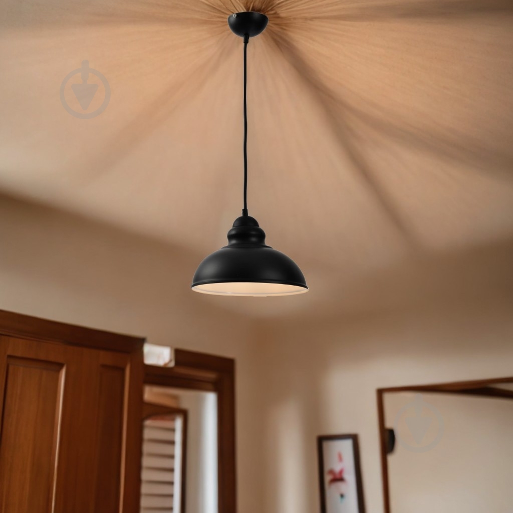 Подвес Accento lighting FANTASY 1x60 Вт E27 черный - фото 9 Подвес Accento lighting FANTASY 1x60 Вт E27 черный - фото 9