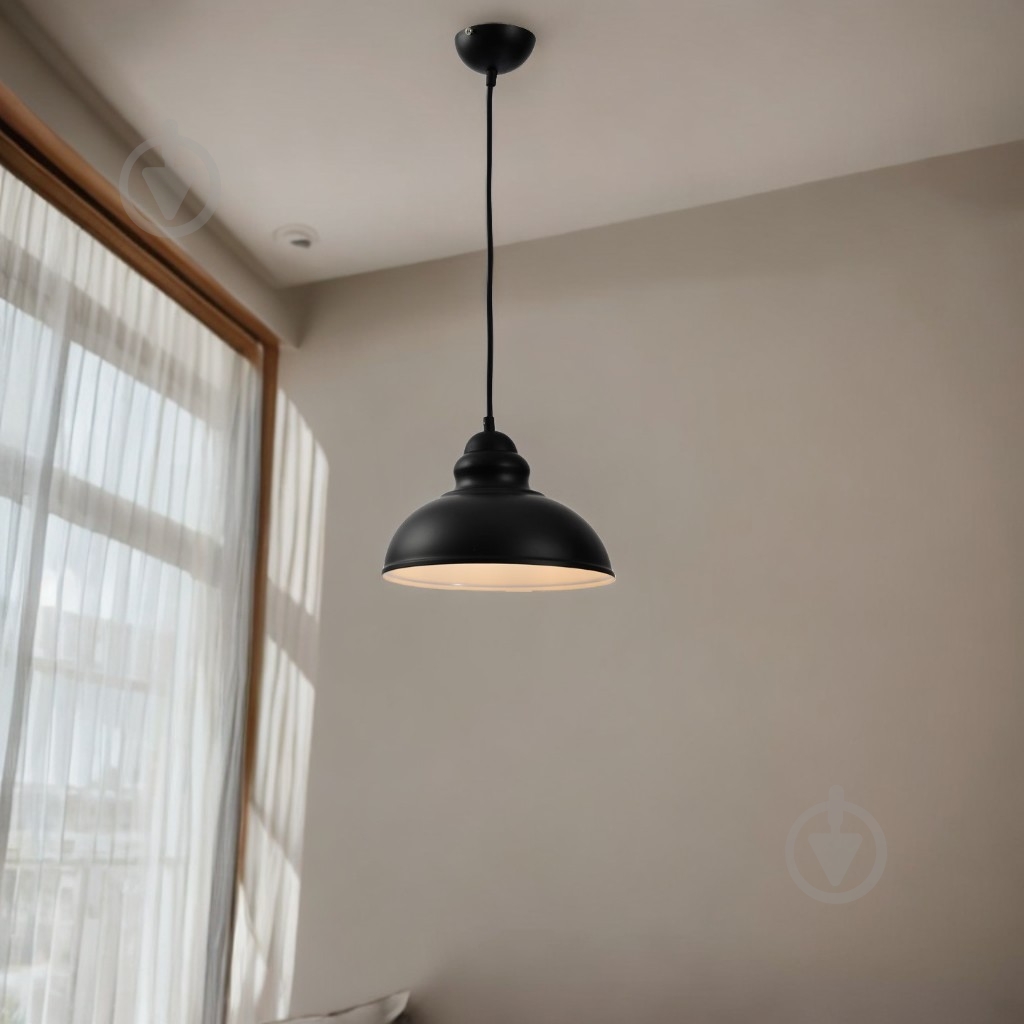 Подвес Accento lighting FANTASY 1x60 Вт E27 черный - фото 13 Подвес Accento lighting FANTASY 1x60 Вт E27 черный - фото 13
