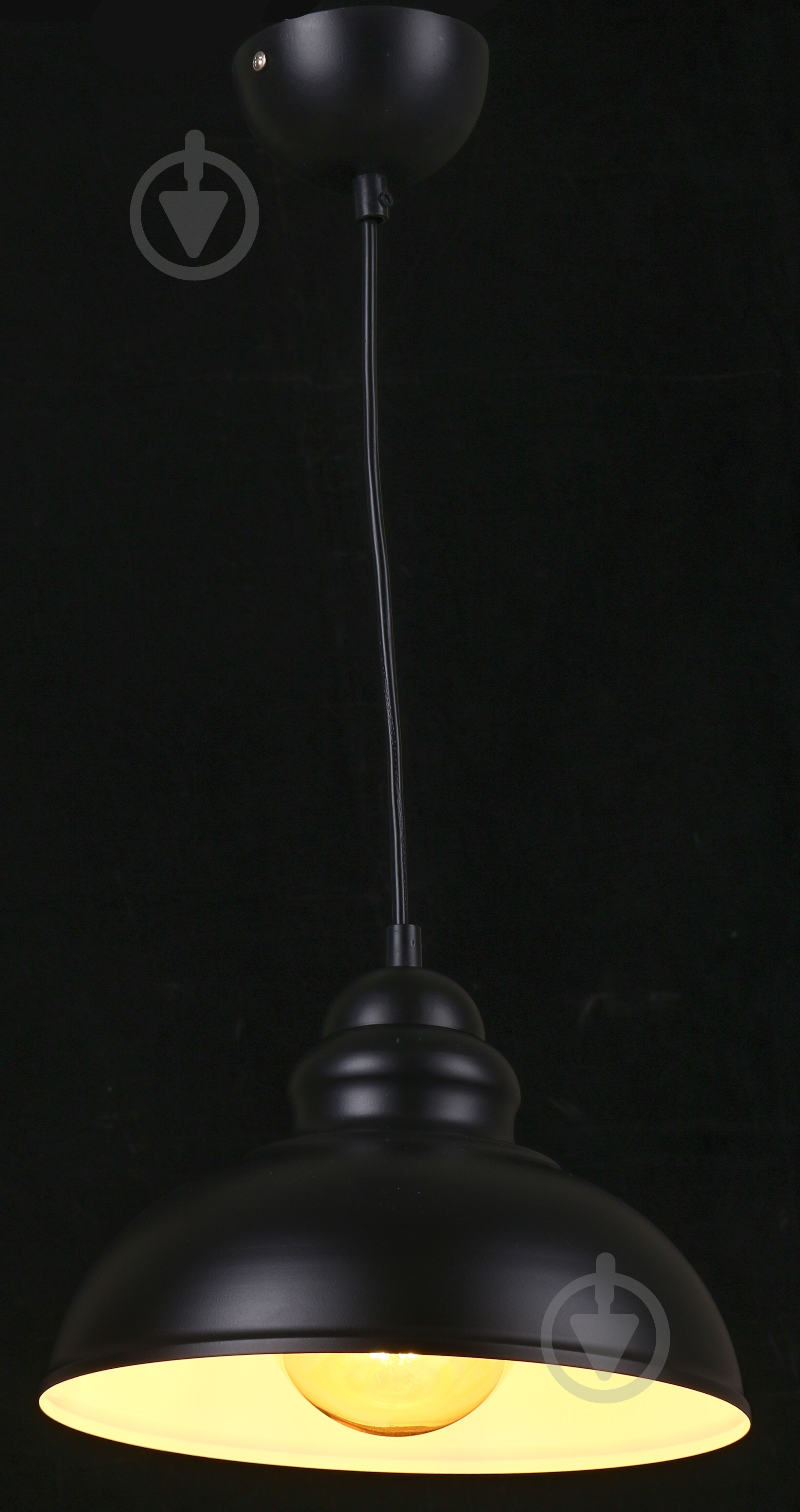 Подвес Accento lighting FANTASY 1x60 Вт E27 черный - фото 3 Подвес Accento lighting FANTASY 1x60 Вт E27 черный - фото 3
