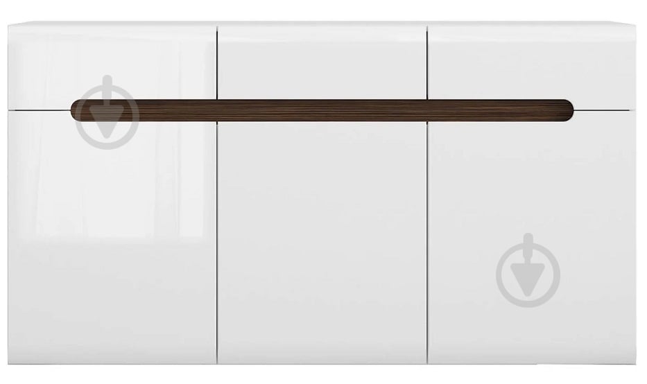 Комод BRW AZTECA TRIO 3д3ш 1500x840x410 мм /білий глянець (S504-KOM3D3S/8/15-BI/BIP) - фото 2 Комод BRW AZTECA TRIO 3д3ш 1500x840x410 мм /білий глянець (S504-KOM3D3S/8/15-BI/BIP) - фото 2