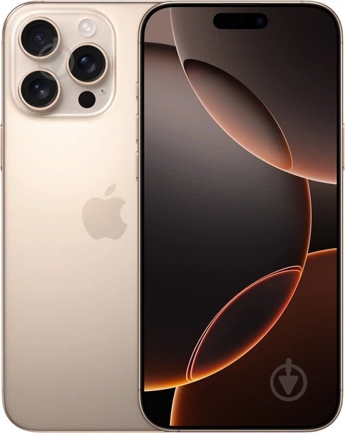Смартфон Apple iPhone 16 Pro Max (REF A+) 256GB desert titanium (2QMYWX3) - фото 1 Смартфон Apple iPhone 16 Pro Max (REF A+) 256GB desert titanium (2QMYWX3) - фото 1