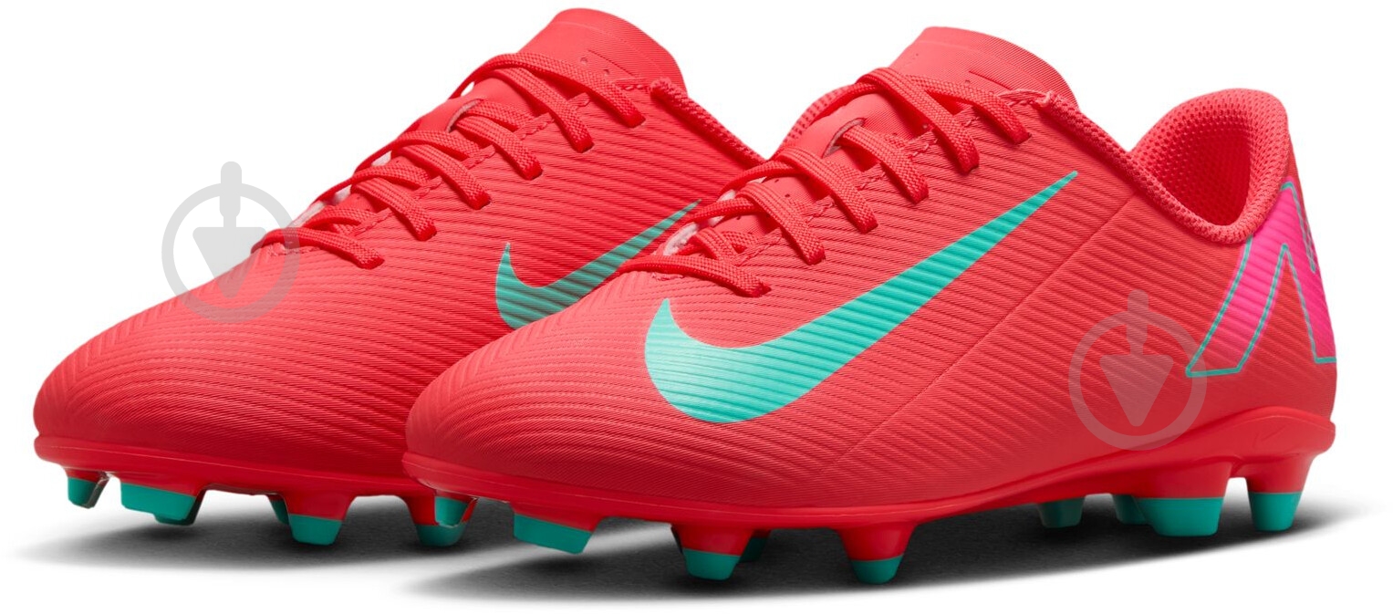 Бутси Nike Jr. Mercurial Vapor 16 Club FQ8286-800 р.36,5 рожевий - фото 5 Бутси Nike Jr. Mercurial Vapor 16 Club FQ8286-800 р.36,5 рожевий - фото 5