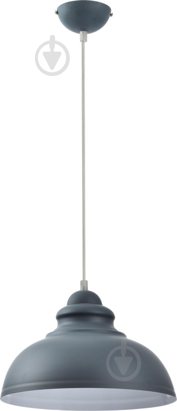 Подвес Accento lighting FANTASY 1x60 Вт E27 серый - фото 1 Подвес Accento lighting FANTASY 1x60 Вт E27 серый - фото 1