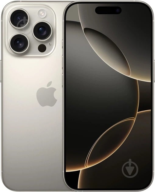 Смартфон Apple iPhone 16 Pro (REF A+) 256GB natural titanium (2QMYNL3) - фото 1