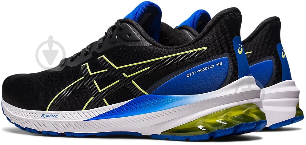 Кроссовки мужские демисезонные Asics GT-1000 12 1011B631-002 р.46 черные - фото 3