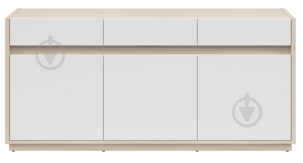 Комод BRW KIM 3д3ш 1720x808x420 мм дуб ріва світлий/білий (S645-KOM3D3S-DRJ/BI) - фото 2 Комод BRW KIM 3д3ш 1720x808x420 мм дуб ріва світлий/білий (S645-KOM3D3S-DRJ/BI) - фото 2