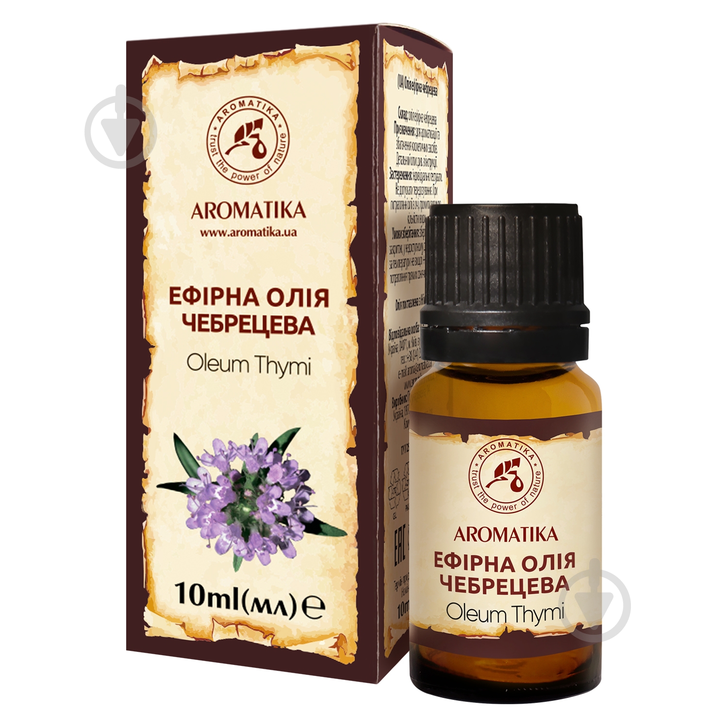Эфирное масло Ароматика Тимьяновое 10 мл - фото 1