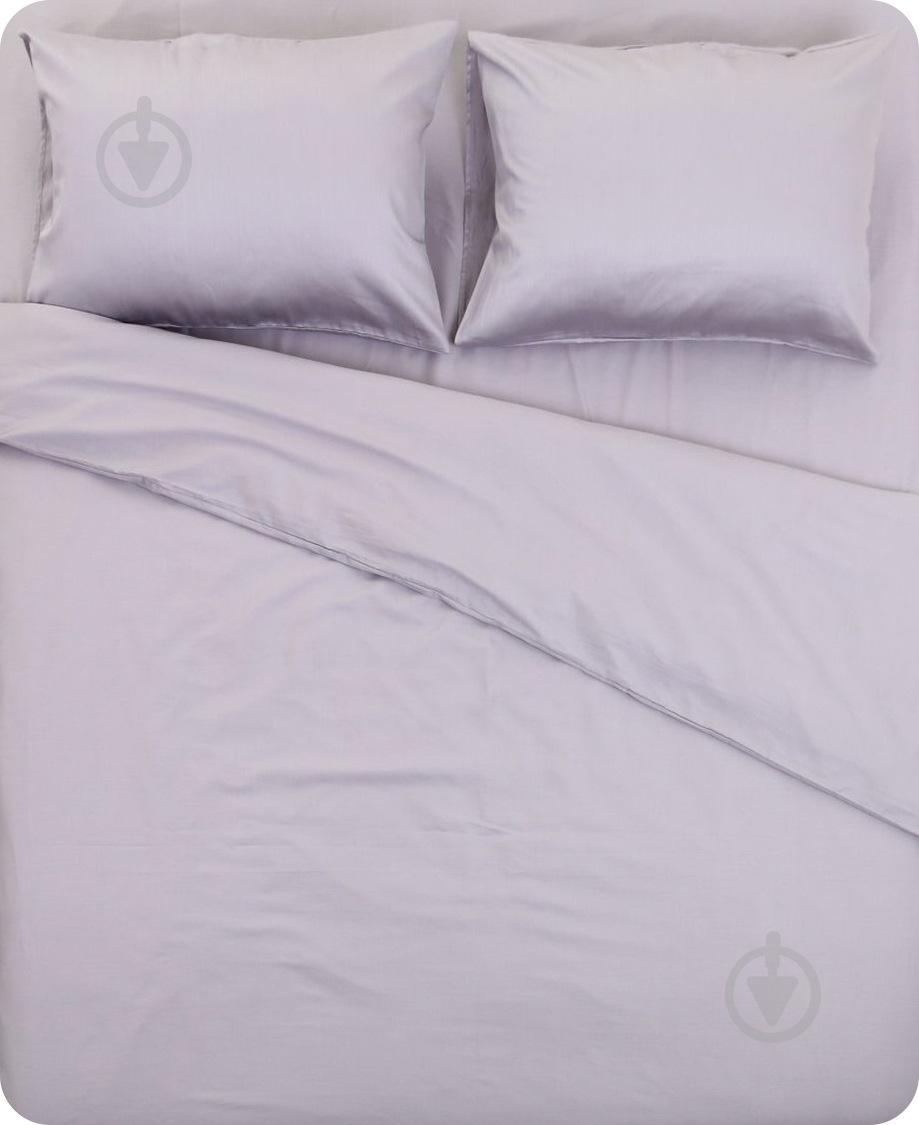 Комплект постільної білизни Stone Wash євро сірий - фото 1