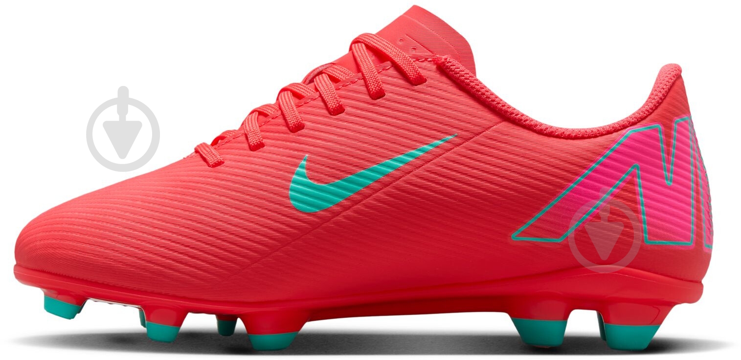 Бутсы Nike Jr. Mercurial Vapor 16 Club FQ8286-800 р.37,5 розовый - фото 4 Бутсы Nike Jr. Mercurial Vapor 16 Club FQ8286-800 р.37,5 розовый - фото 4