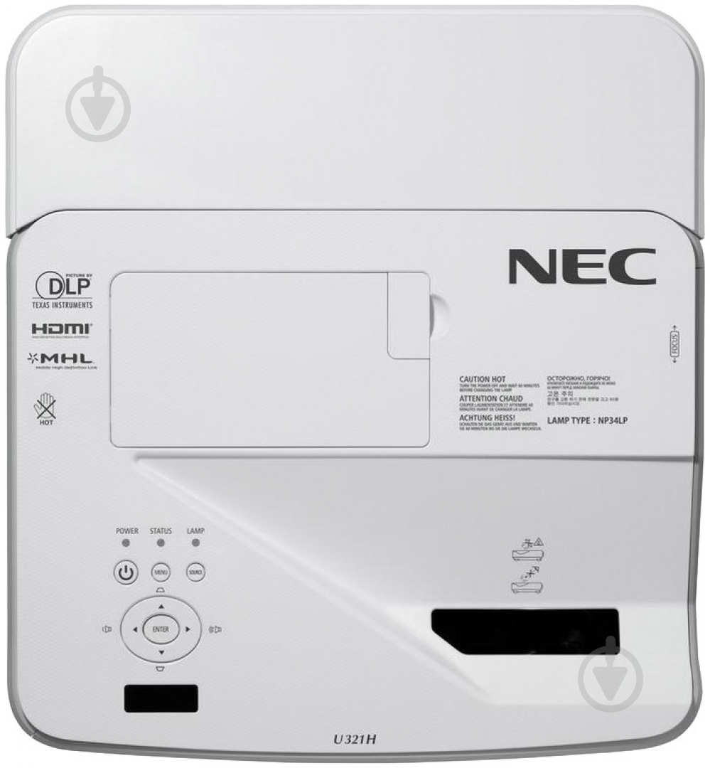 Проектор NEC U321H (60003952) - фото 4 Проектор NEC U321H (60003952) - фото 4