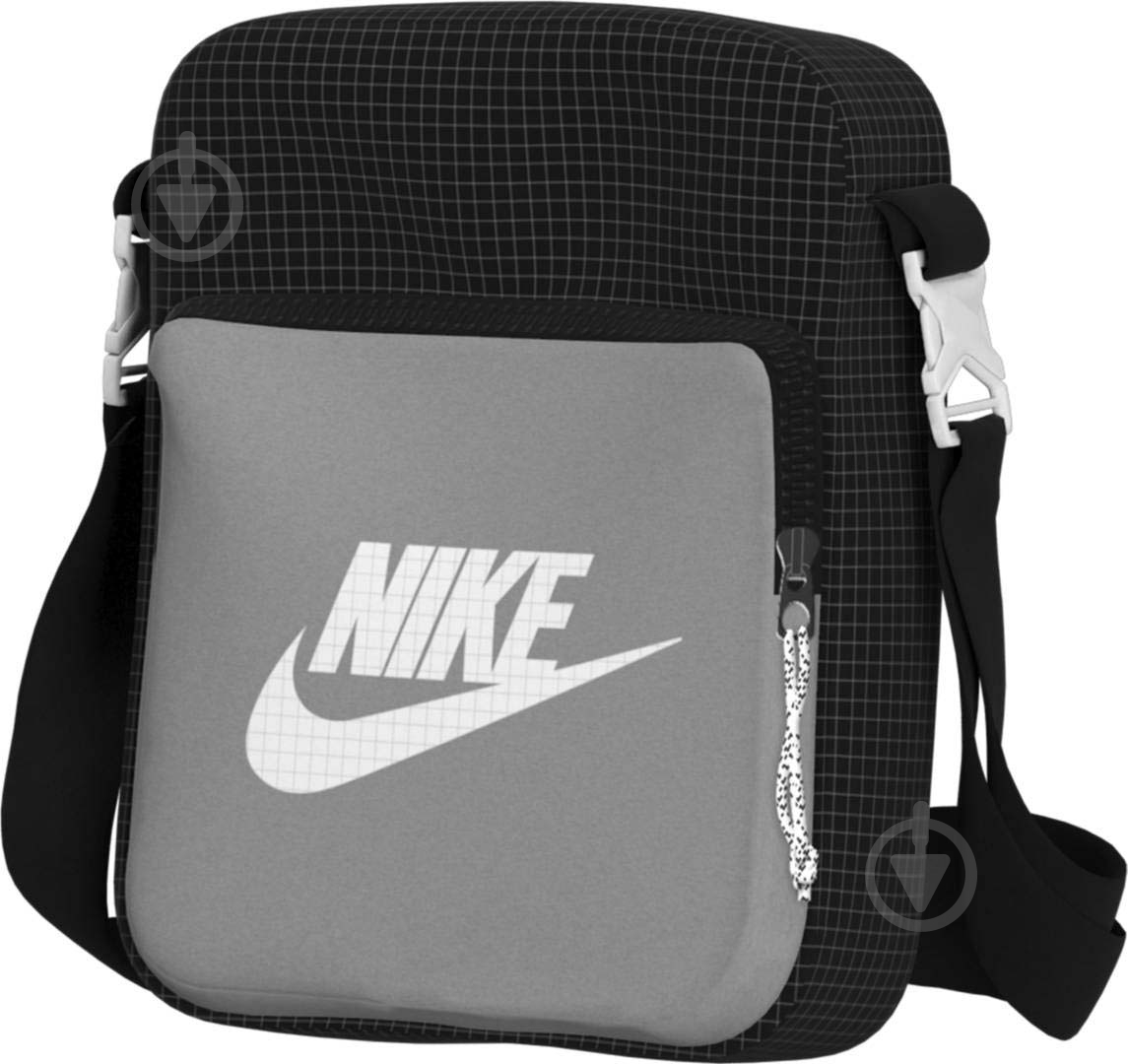 Сумка через плечо Nike CV1408-010 белый с черным - фото 1