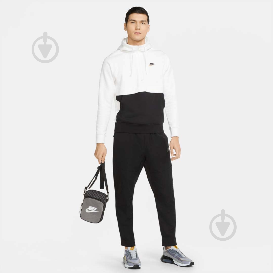 Сумка через плечо Nike CV1408-010 белый с черным - фото 8