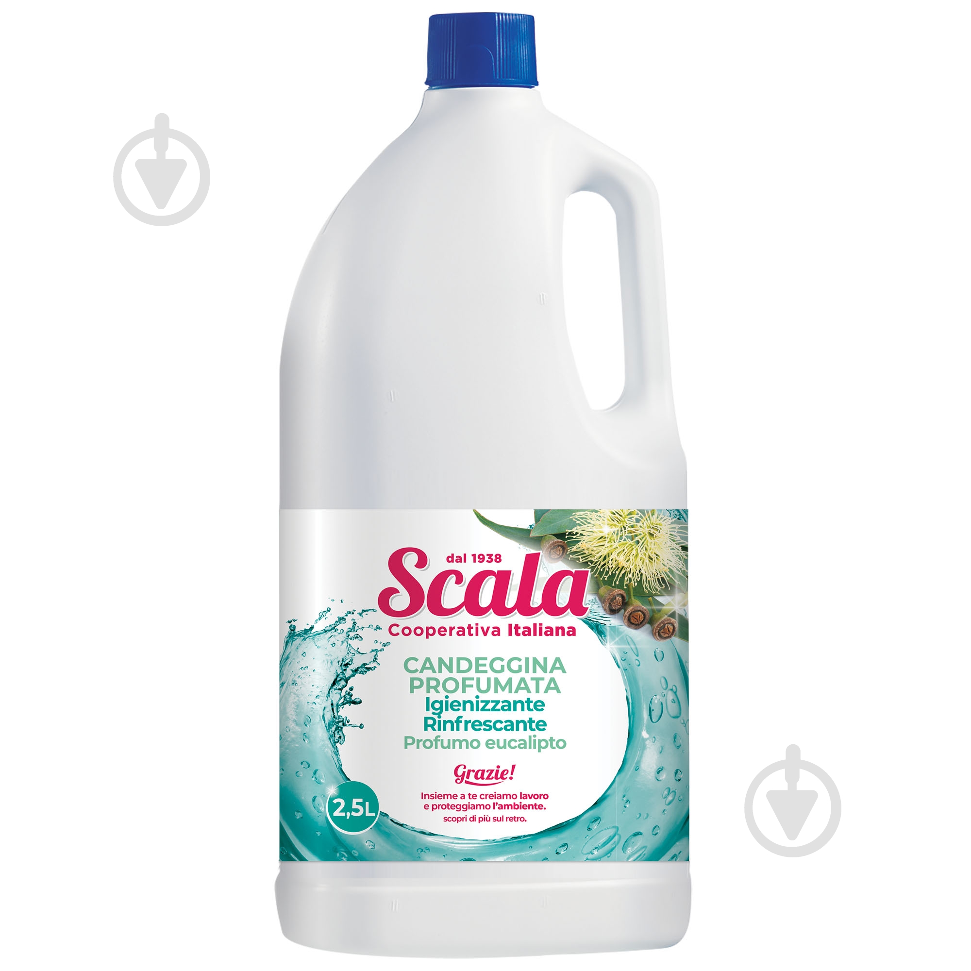 Отбеливатель Scala жидкий Candegina Eucalipto 2500 мл - фото 1
