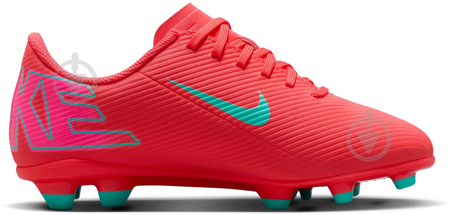 Бутсы Nike Jr. Mercurial Vapor 16 Club FQ8286-800 р.38,5 розовый - фото 2 Бутсы Nike Jr. Mercurial Vapor 16 Club FQ8286-800 р.38,5 розовый - фото 2