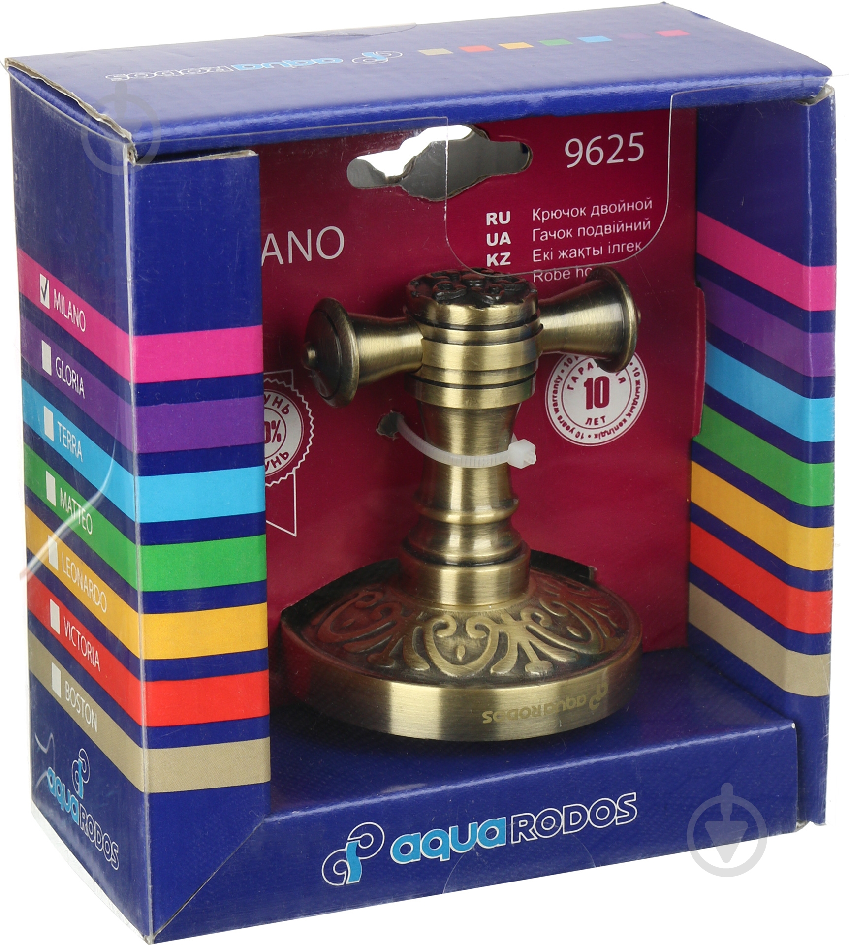 Крючок Aqua Rodos Milano 9625 - фото 3