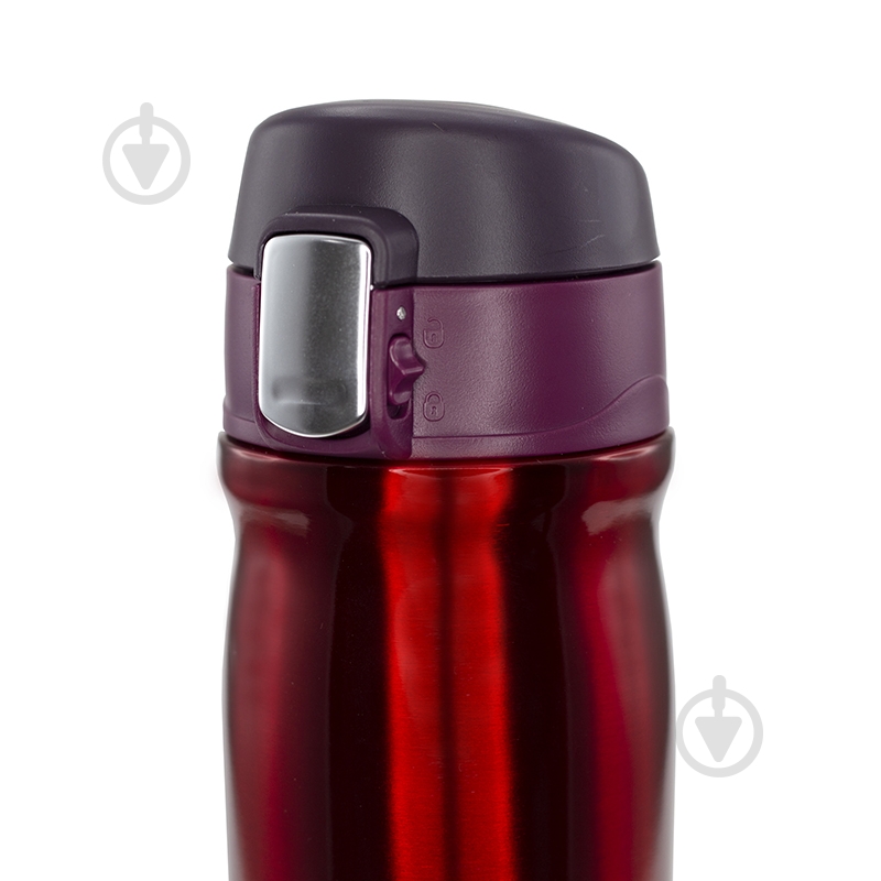 Термочашка Bergamo Uno 500 мл красная - фото 2