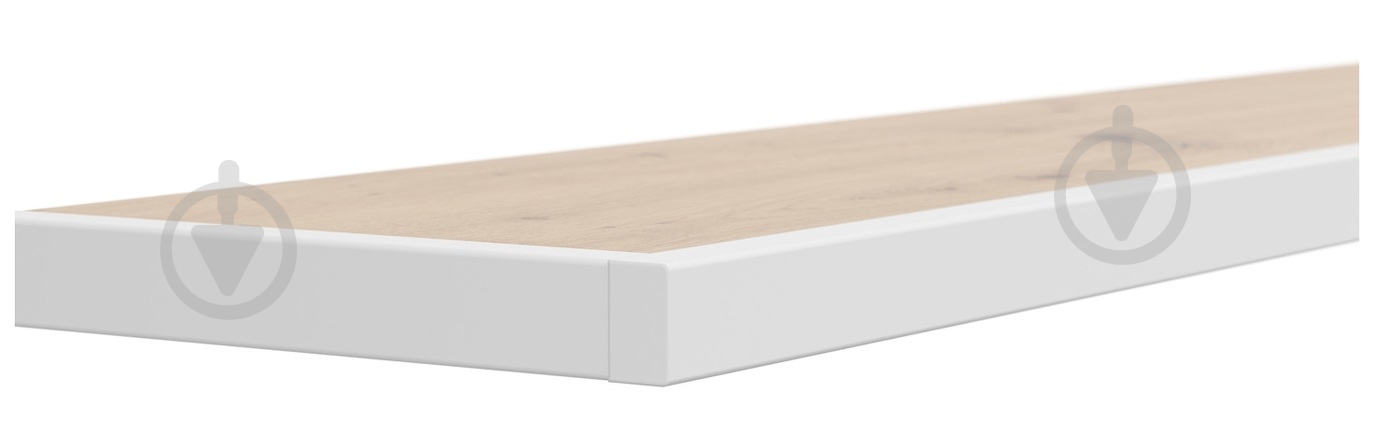 Полиця BRW GAP 1400x250x50 мм білий/дуб артізан (S572-POL-DASN/BI-FMIX70-KPL01) - фото 3 Полиця BRW GAP 1400x250x50 мм білий/дуб артізан (S572-POL-DASN/BI-FMIX70-KPL01) - фото 3