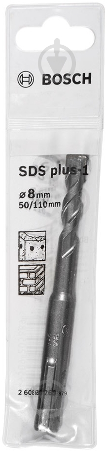 Бур Bosch 1 SDS-plus 8x50 мм 110 мм 2608680269 - фото 4